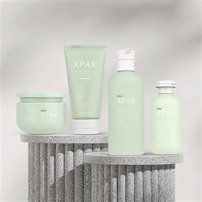 Hotel shampoo og balsamflasker